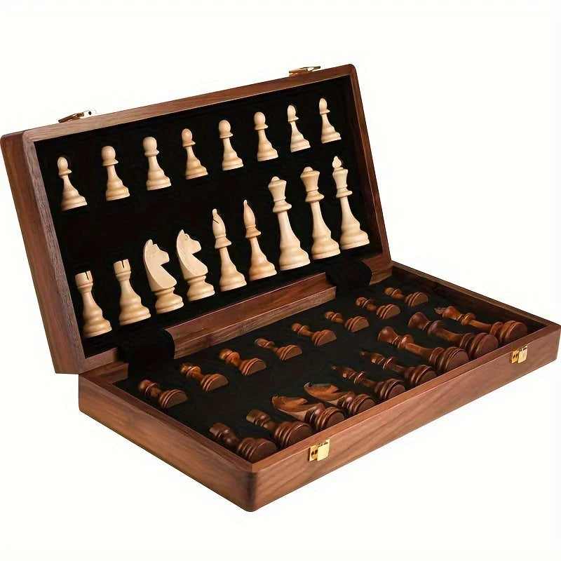 Wooden chess set