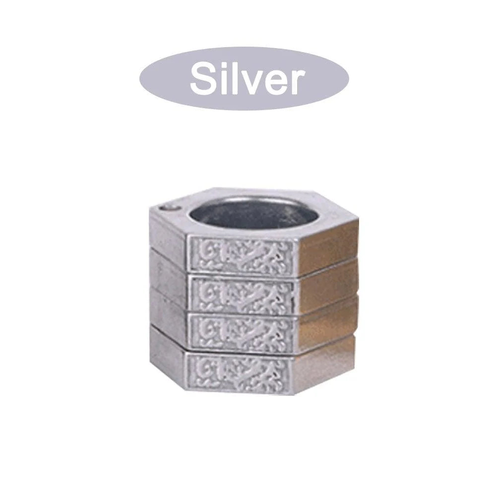 Self Defense Rings Set - Lightweight Zinc Alloy Knuckle Duster for Protection 11
