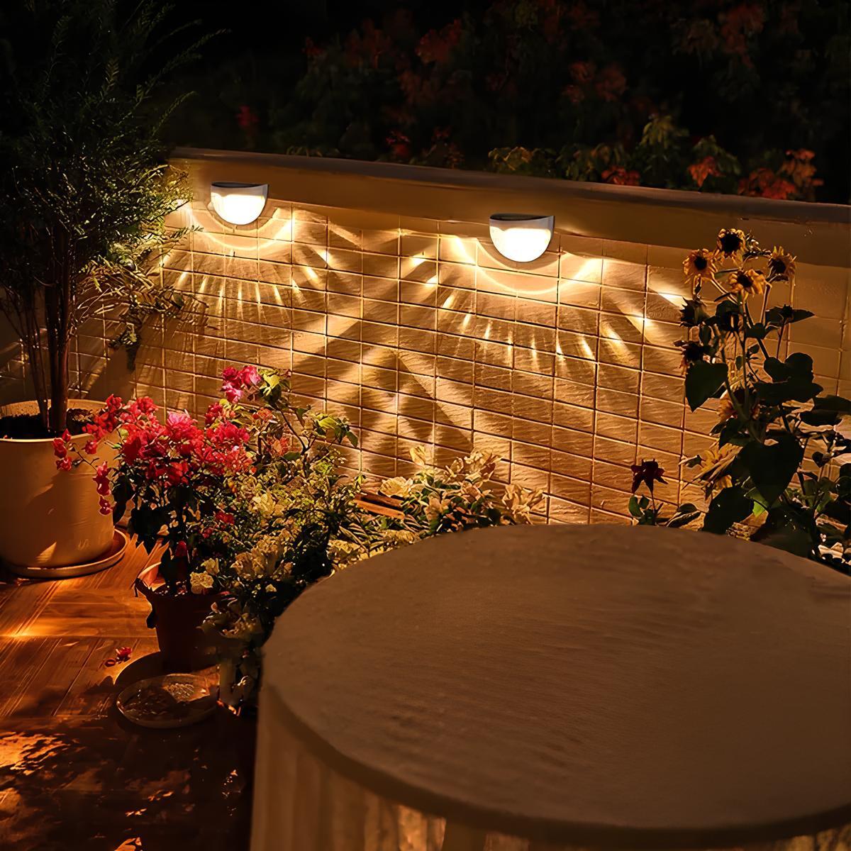 Solar Outdoor Wall Lamp 2