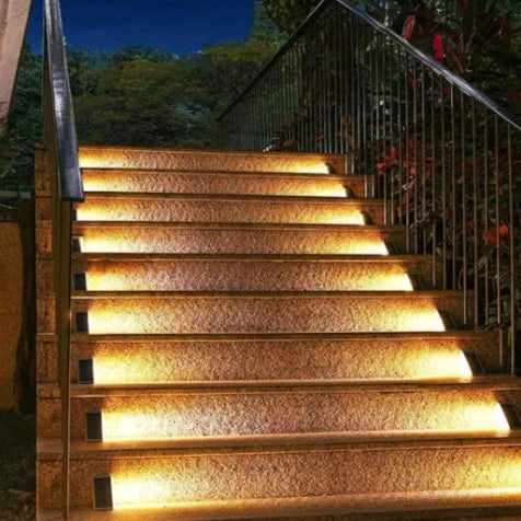 Solar Powered Stair Lights 1