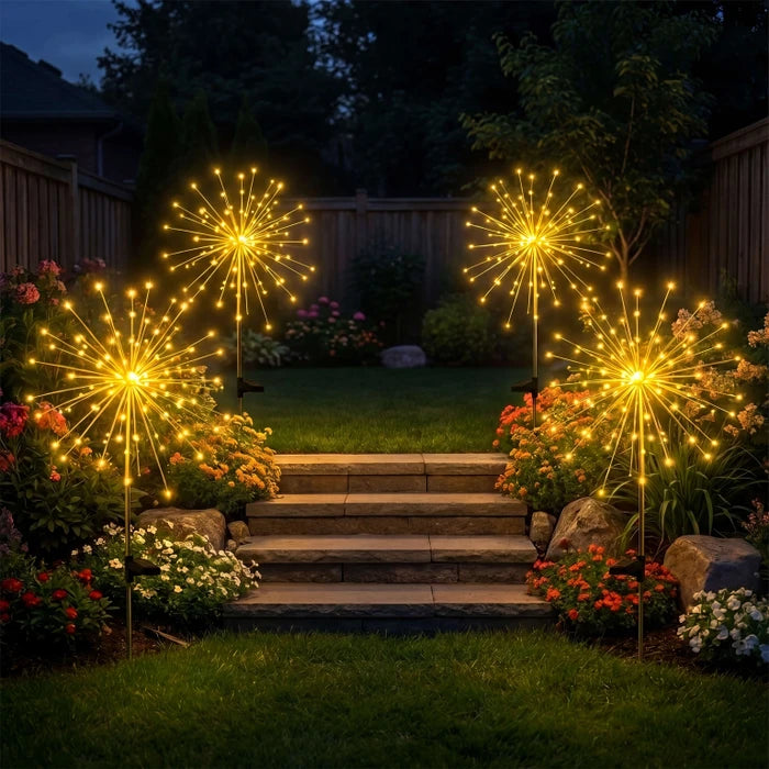Starburst Garden Stake Light – Twinkling Pathway Light in Multi-Packs