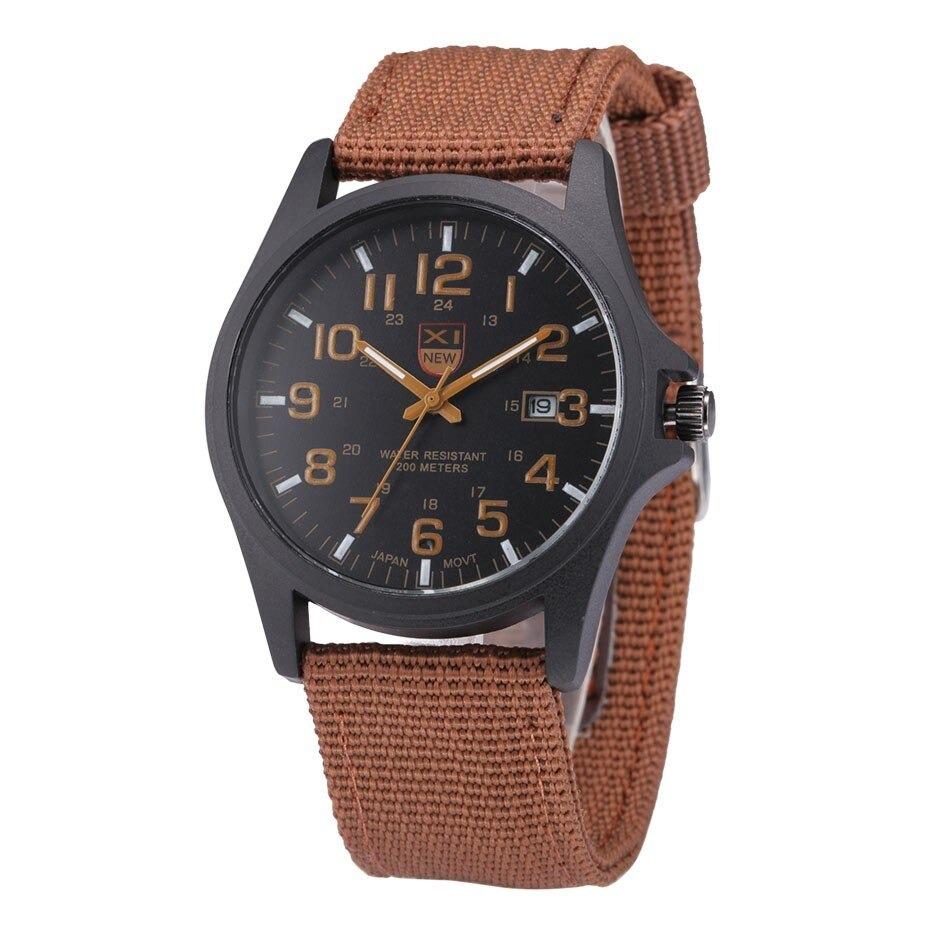 Tactical Men's Watch with Waterproof 50M, Shock Resistant, LED Display 5