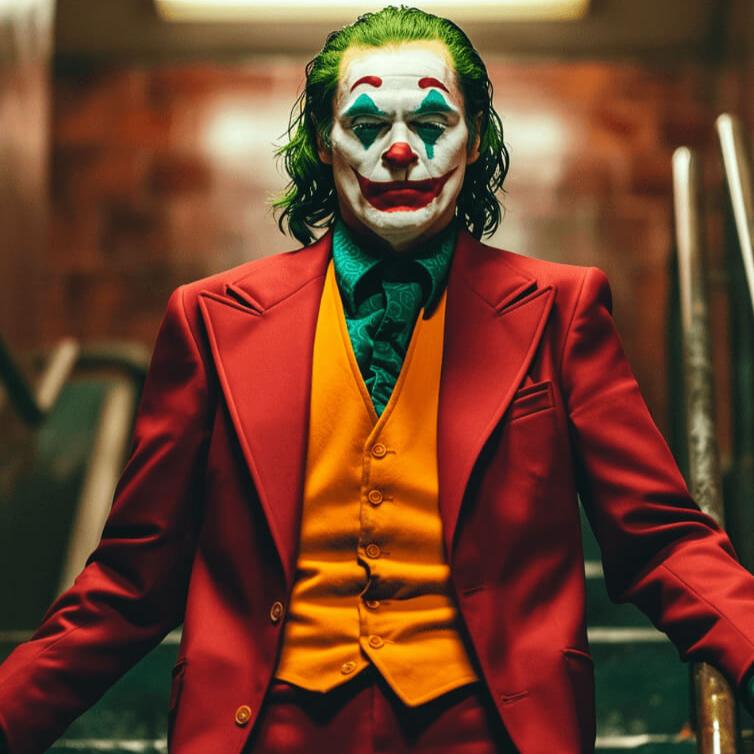 "The Joker" Kostuum | 4-delig outfit van the joker 1