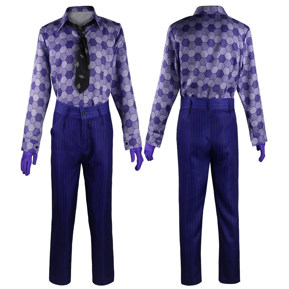 "The Joker" Kostuum | 4-delig outfit van the joker 8