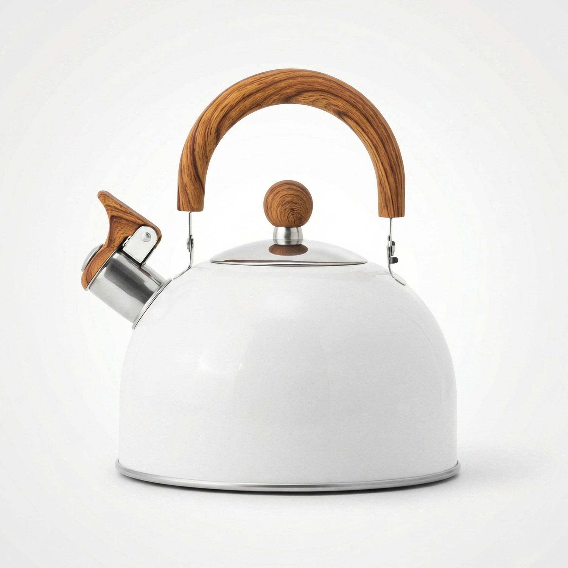 Stovetop Whistling Kettle 3L – Stainless Steel, Fast Boil & Loud Whistle