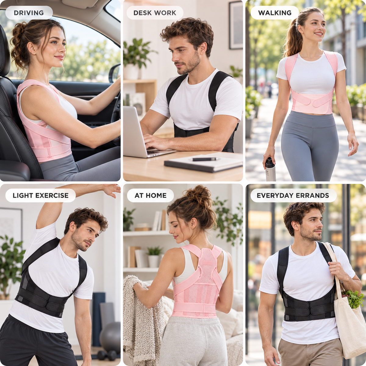 Thrives Outdoor | Alignora Full Back Posture Support 8