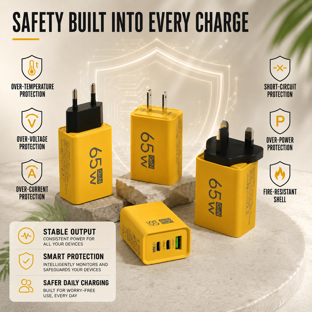 Thrives Outdoor | Amporex Compact GaN Wall Charger 8