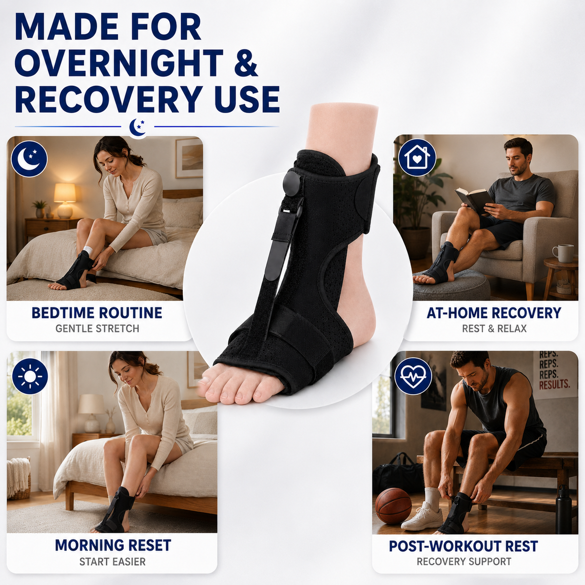 Thrives Outdoor | AstrellaBrace Adjustable Night Splint 6