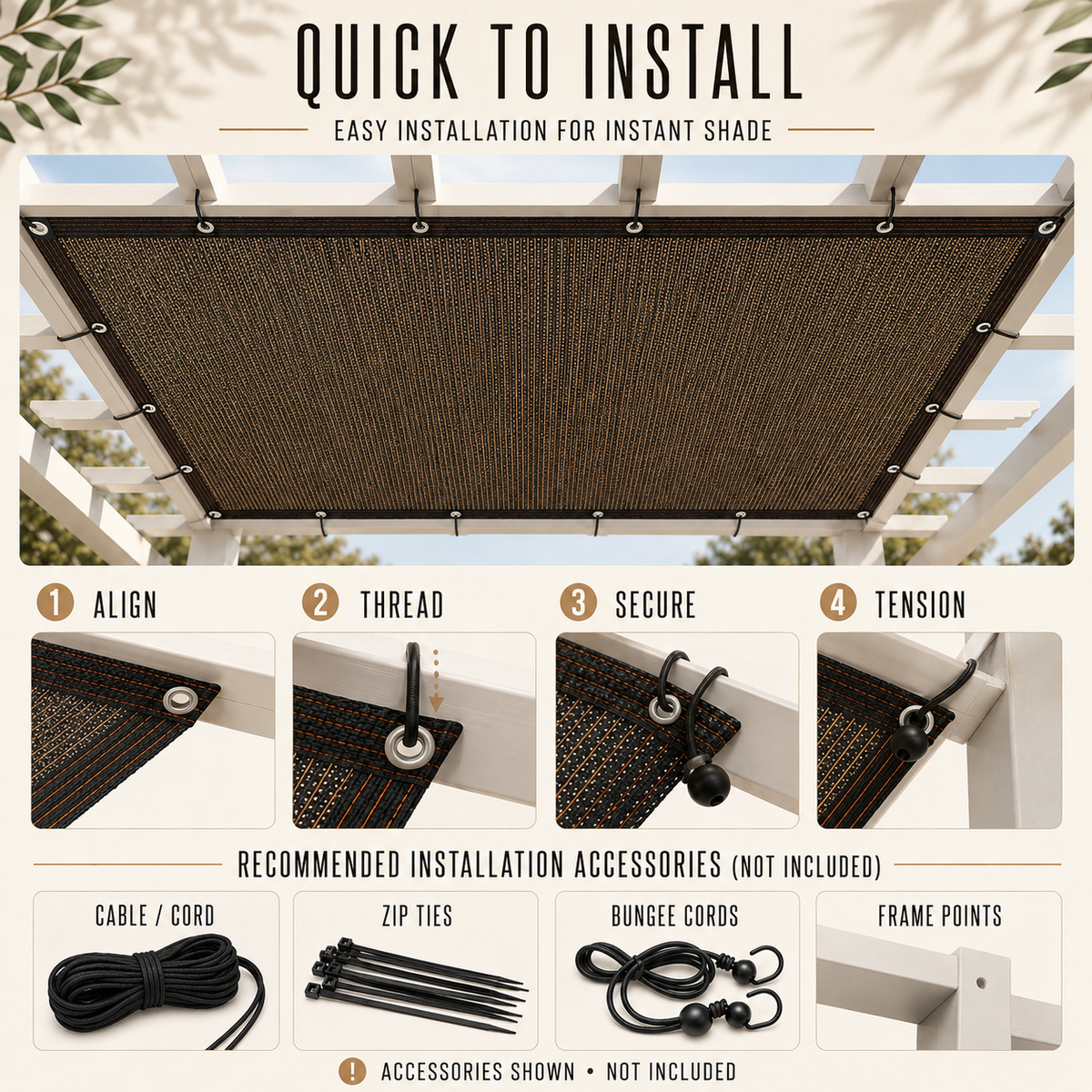 Thrives Outdoor | Aurevo Retractable Side Shade Panel 7