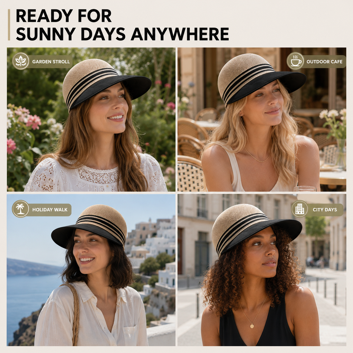 Thrives Outdoor | Breezora Wide Brim Summer Hat 5