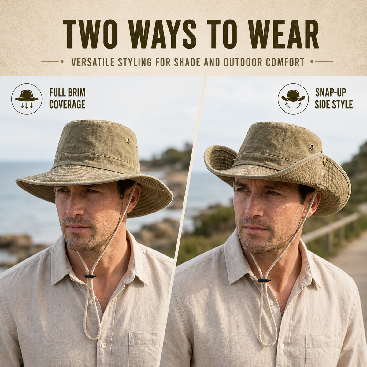 Thrives Outdoor | Brimmen Wide Brim Outdoor Hat 5