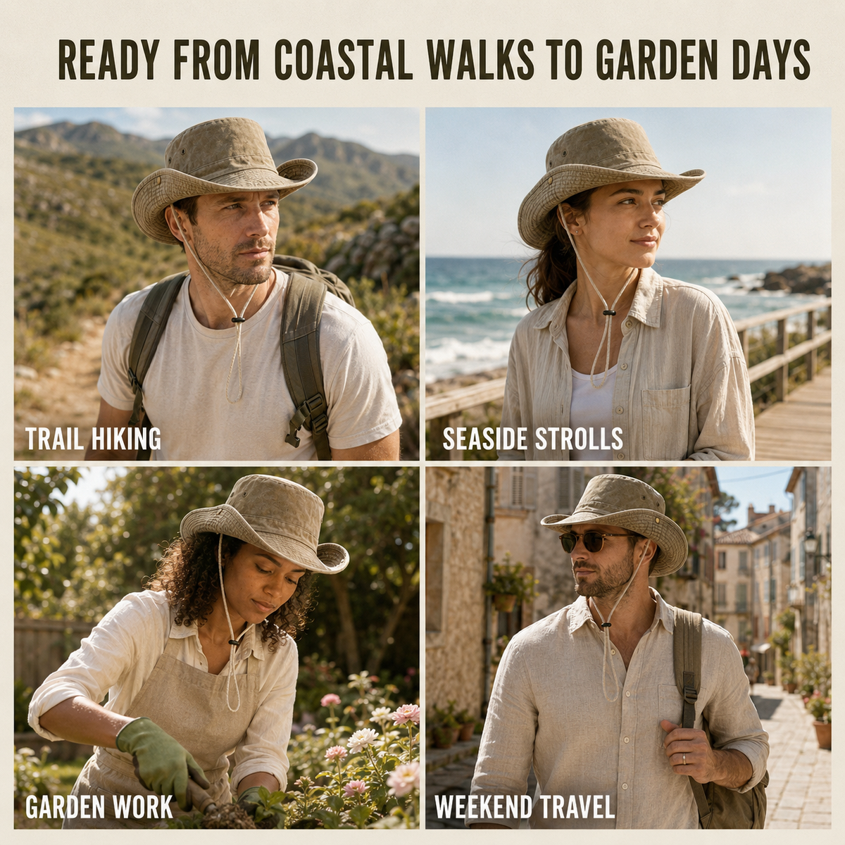 Thrives Outdoor | Brimmen Wide Brim Outdoor Hat 7