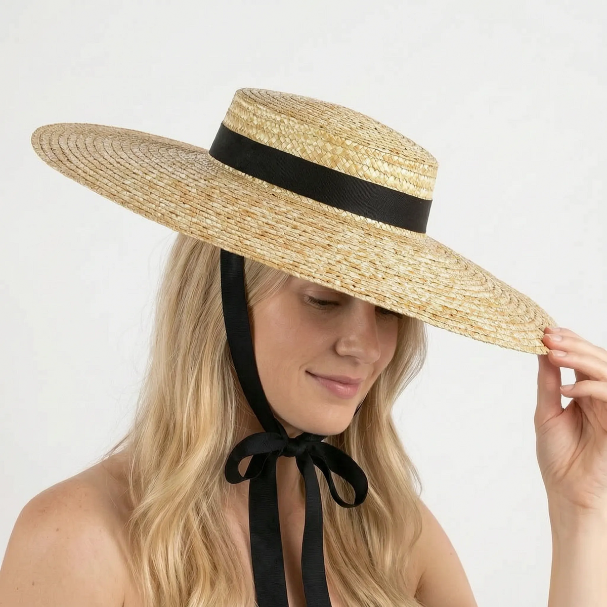 Thrives Outdoor | Brimmerly Wide Brim Flat Top Sun Hat 2