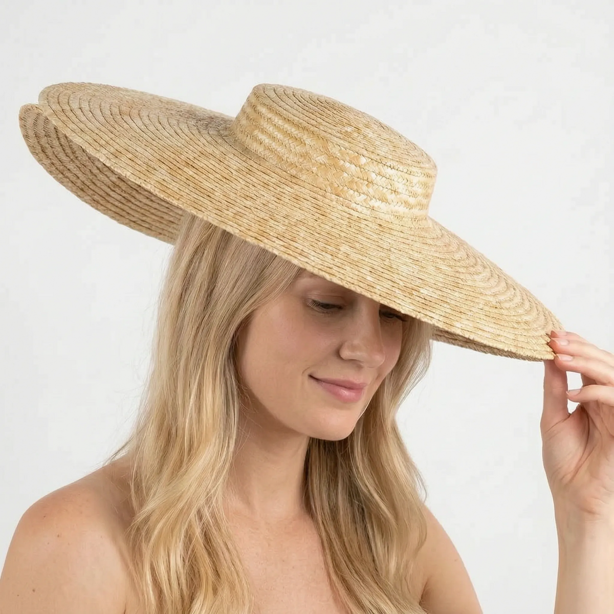 Thrives Outdoor | Brimmerly Wide Brim Flat Top Sun Hat 3