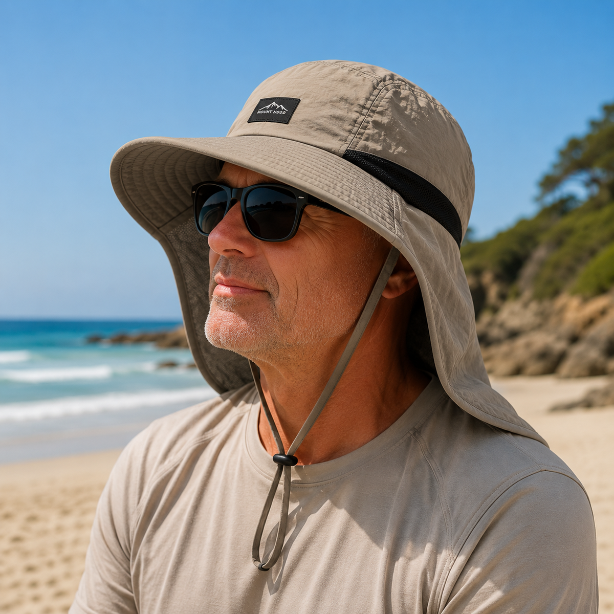 Thrives Outdoor | Brimveil Sun Protection Hat with Neck Flap | UPF 50+ 0