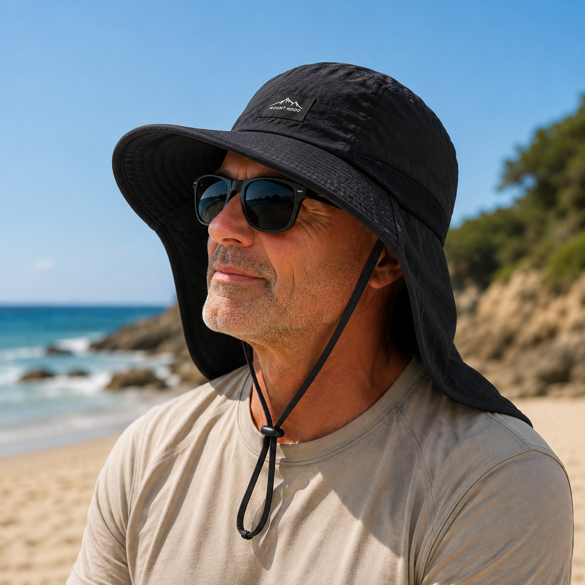 Thrives Outdoor | Brimveil Sun Protection Hat with Neck Flap | UPF 50+ 8
