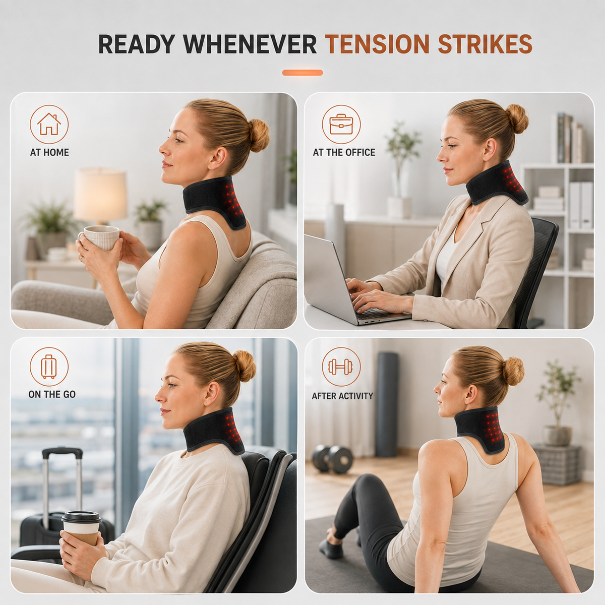 Thrives Outdoor | CerviGlow Self-Heating Neck Support 7