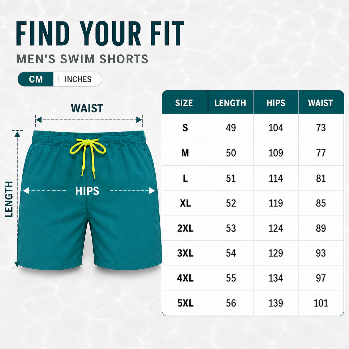 Thrives Outdoor | Marinex Men's Swim Shorts Short Length 2