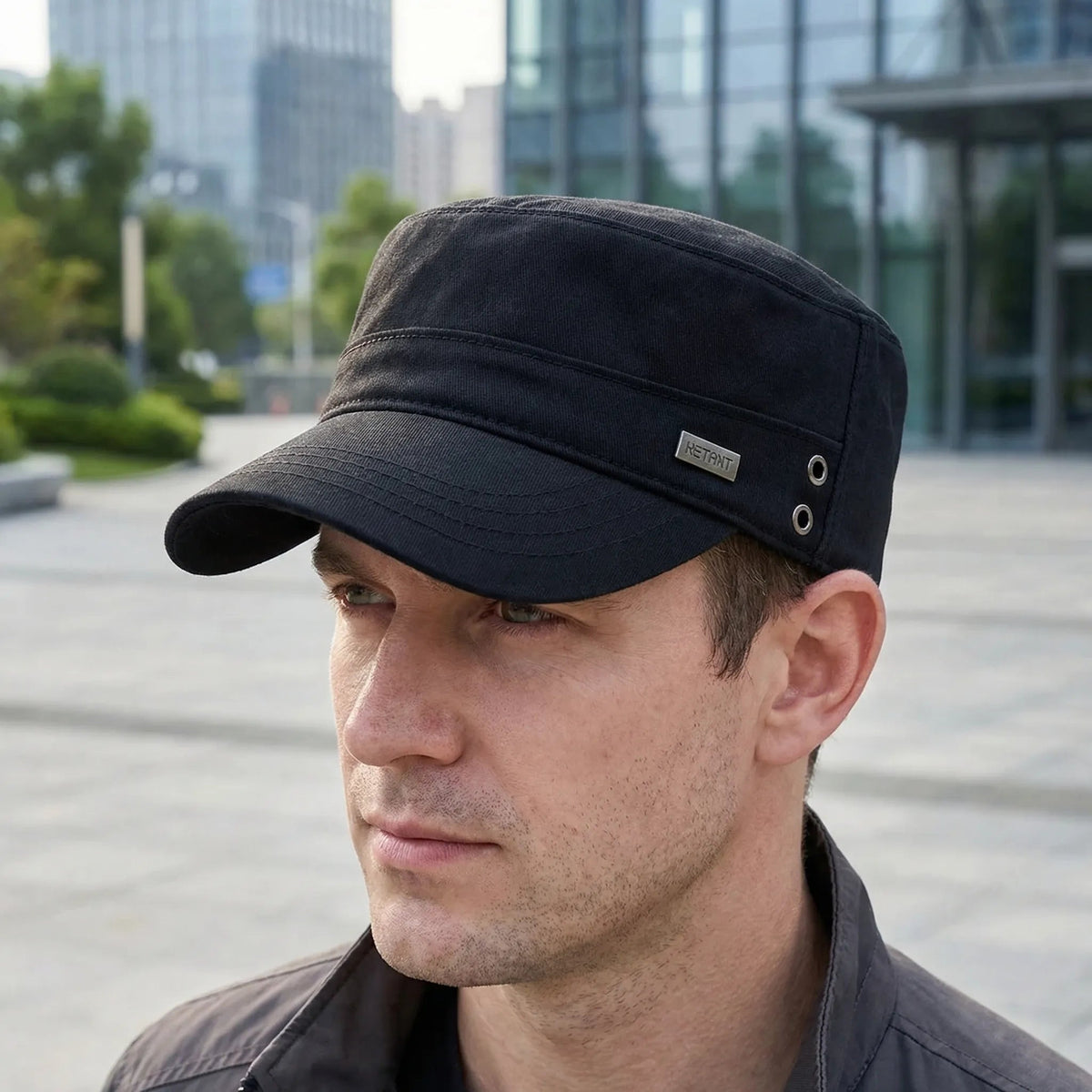 Thrives Outdoor | Peaklyn Flat Top Peaked Baseball Cap 1