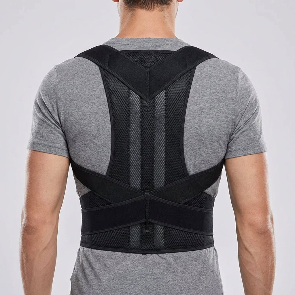 Thrives Outdoor | PostuGuard Adjustable Upper Back Brace 9