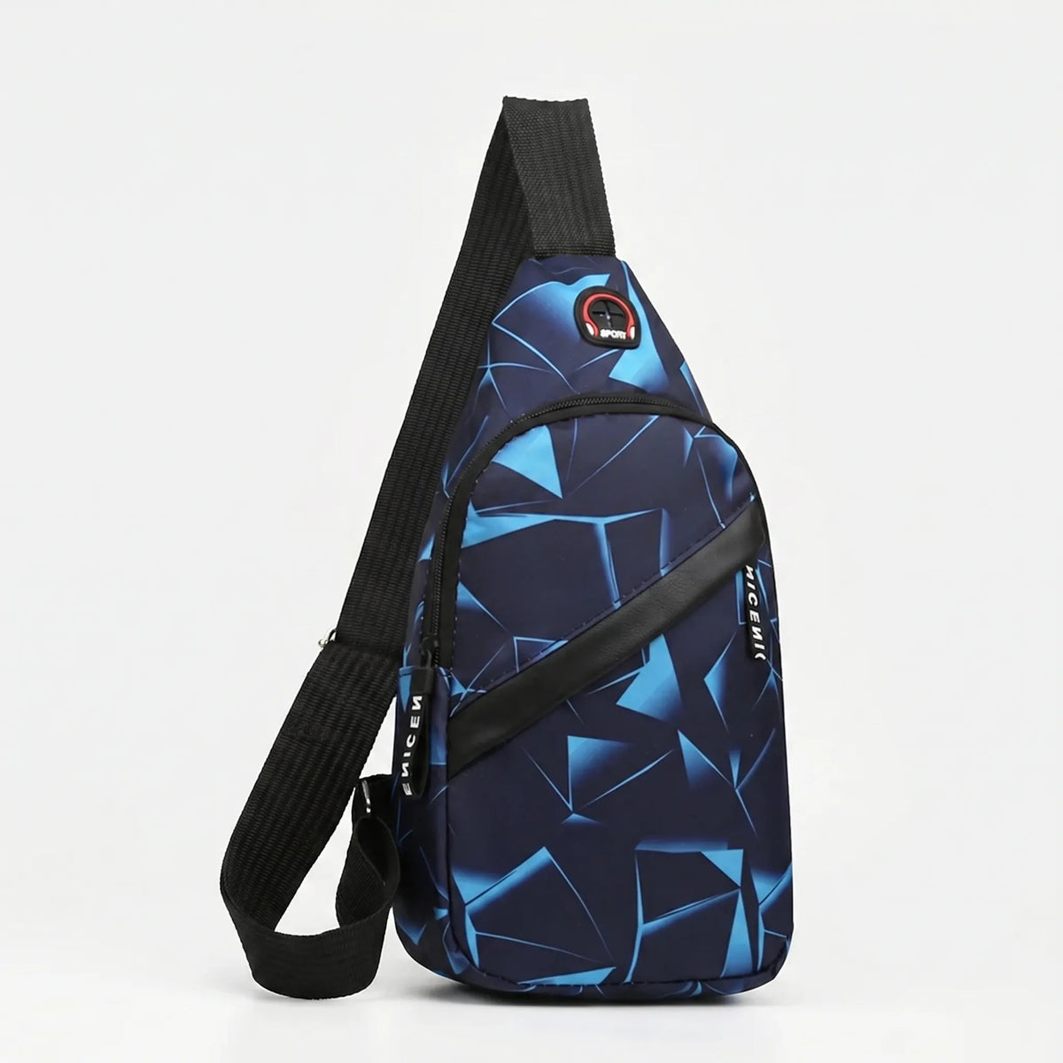Thrives Outdoor | Slantrix Geometric Print Crossbody Chest Bag 2