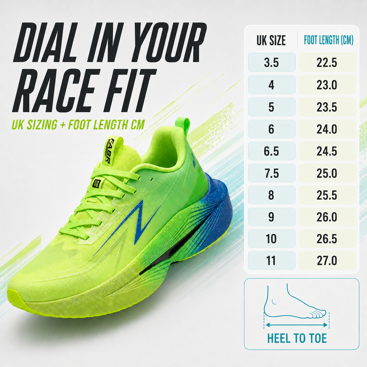 Thrives Outdoor | Stridovex Lightweight Carbon Plate Running Shoe 6