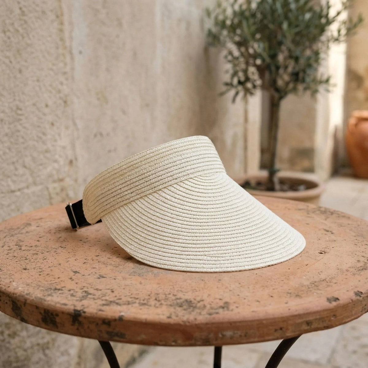 Thrives Outdoor | Vandra Woven Wide Brim Visor 0