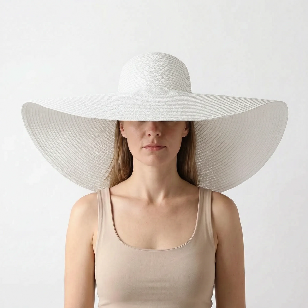 Thrives Outdoor | Vistana Oversized Foldable Woven Summer Sun Hat 14