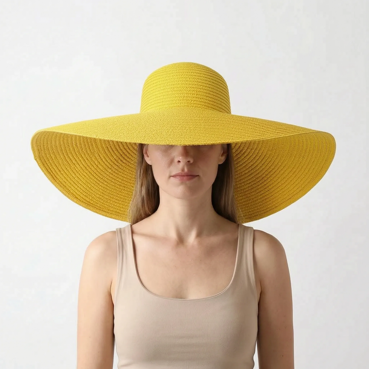 Thrives Outdoor | Vistana Oversized Foldable Woven Summer Sun Hat 8