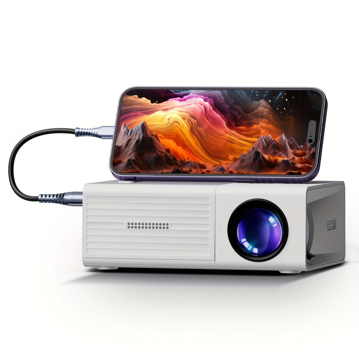 Ultra-Bright Mini Projector (3000 Lumen) - LumoBeam 0