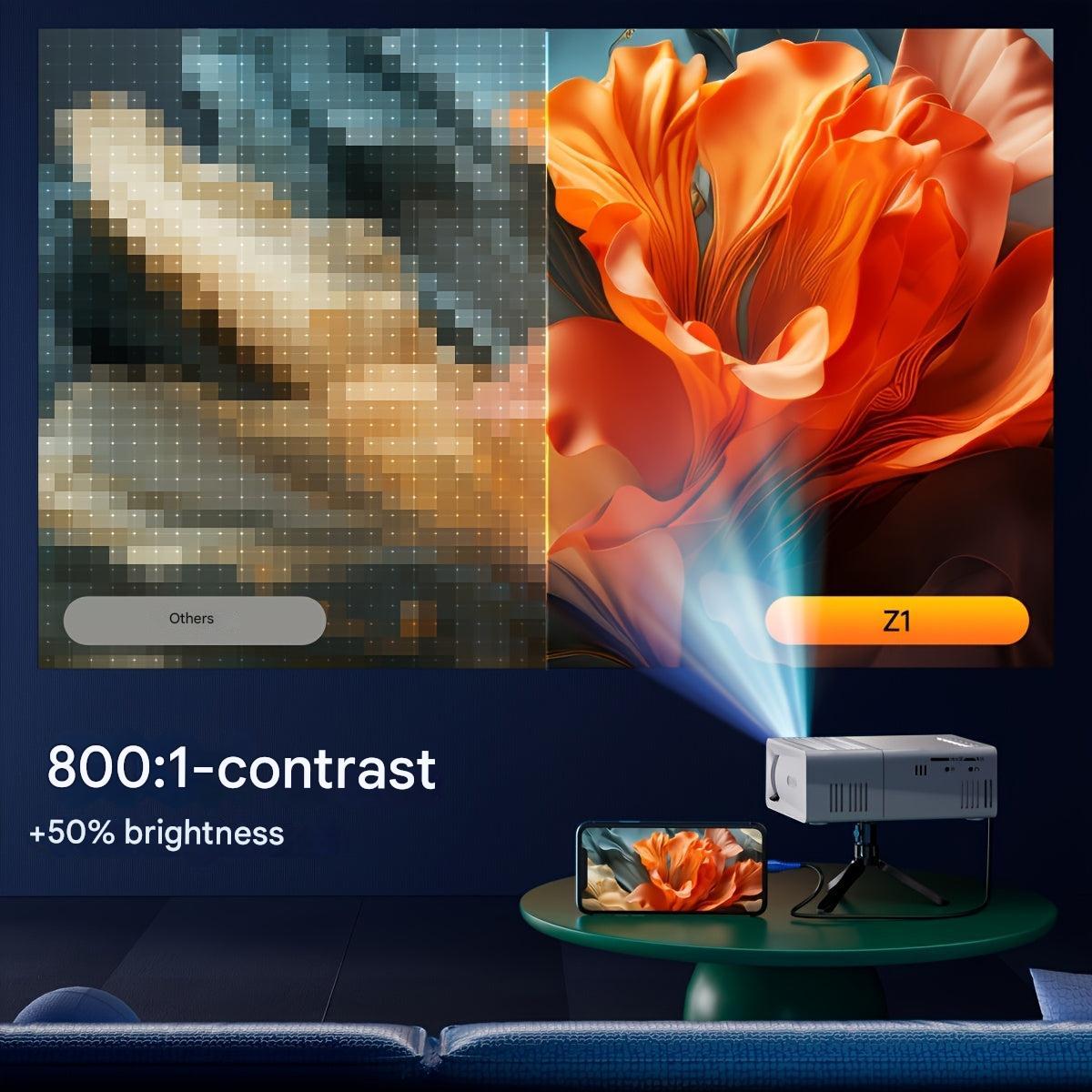 Ultra-Bright Mini Projector (3000 Lumen) - LumoBeam 4