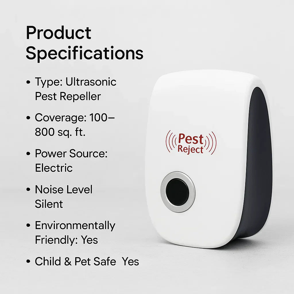 Ultrasonic Outdoor Pest Repeller for Squirrels and Rodents, Safe for Pets 5