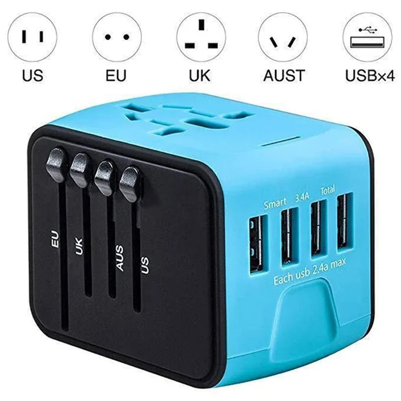 Universal Travel Adapter with Voltage Converter 11