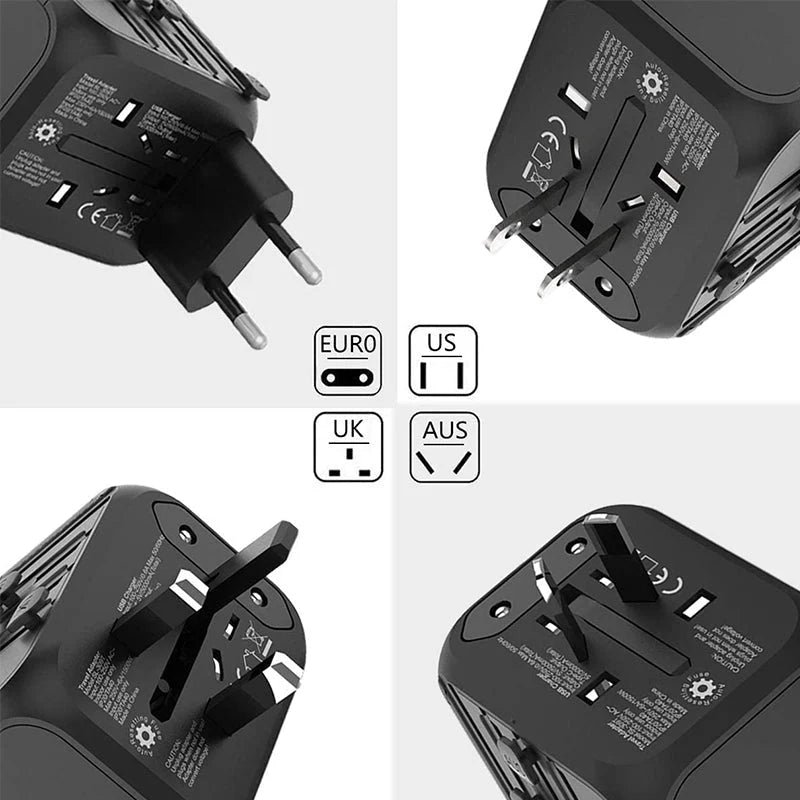 Universal Travel Adapter with Voltage Converter 3