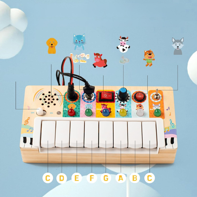Montessori Baby Play Set – Colorful Sensory Toy Set for Interactive Learning and Play