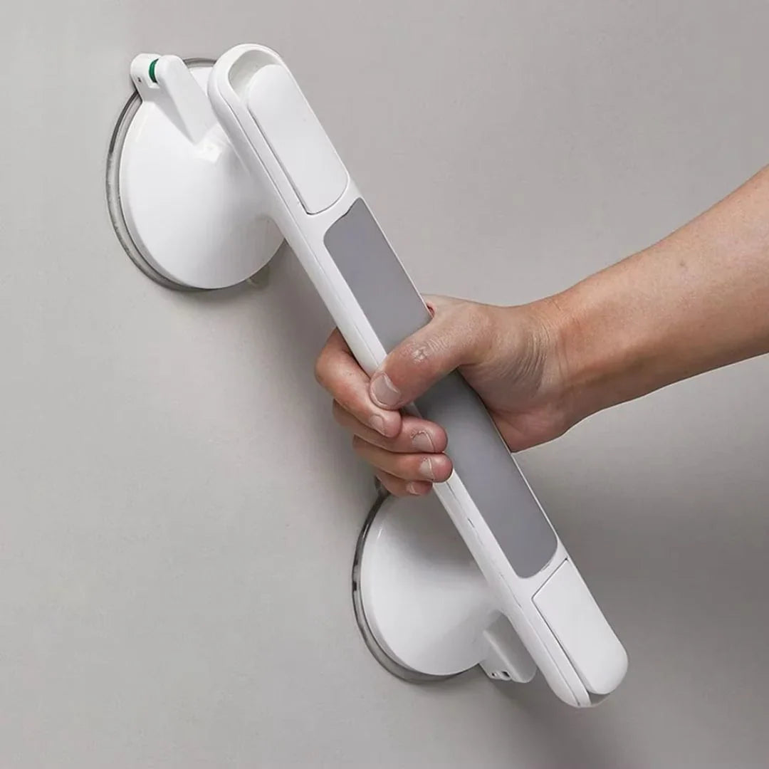 Suction grab handle