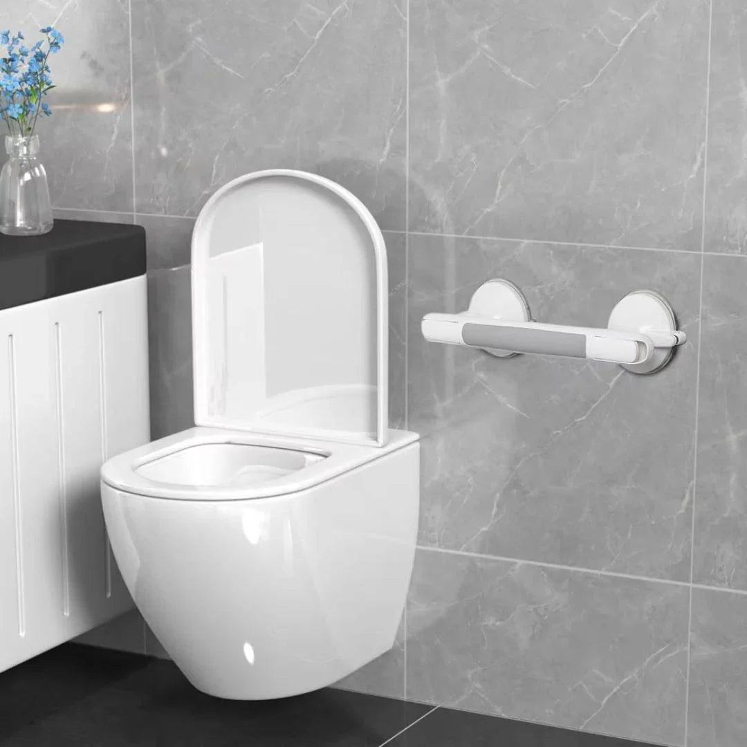 Suction grab handle