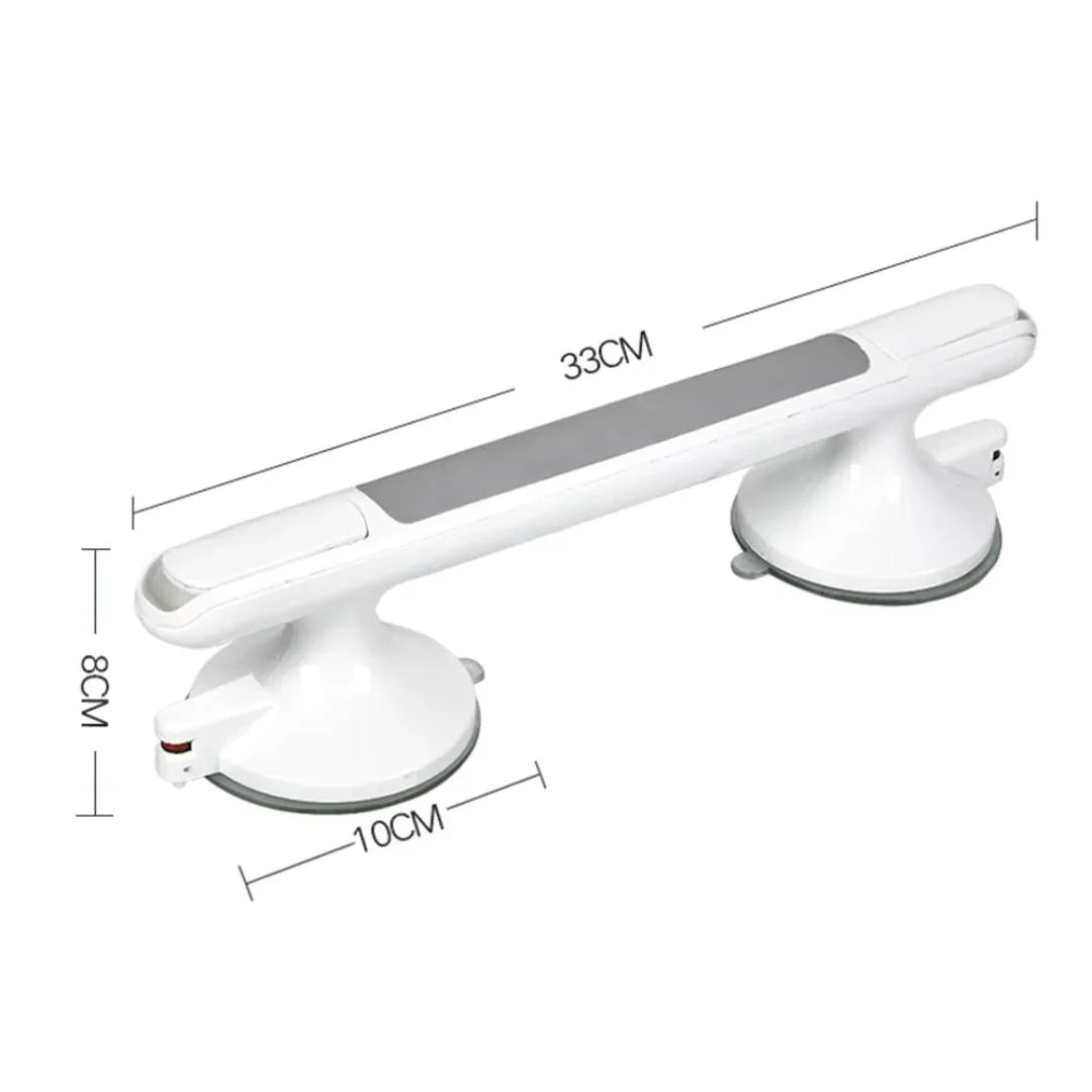 Suction grab handle