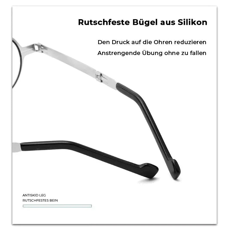 Foldable reading glasses