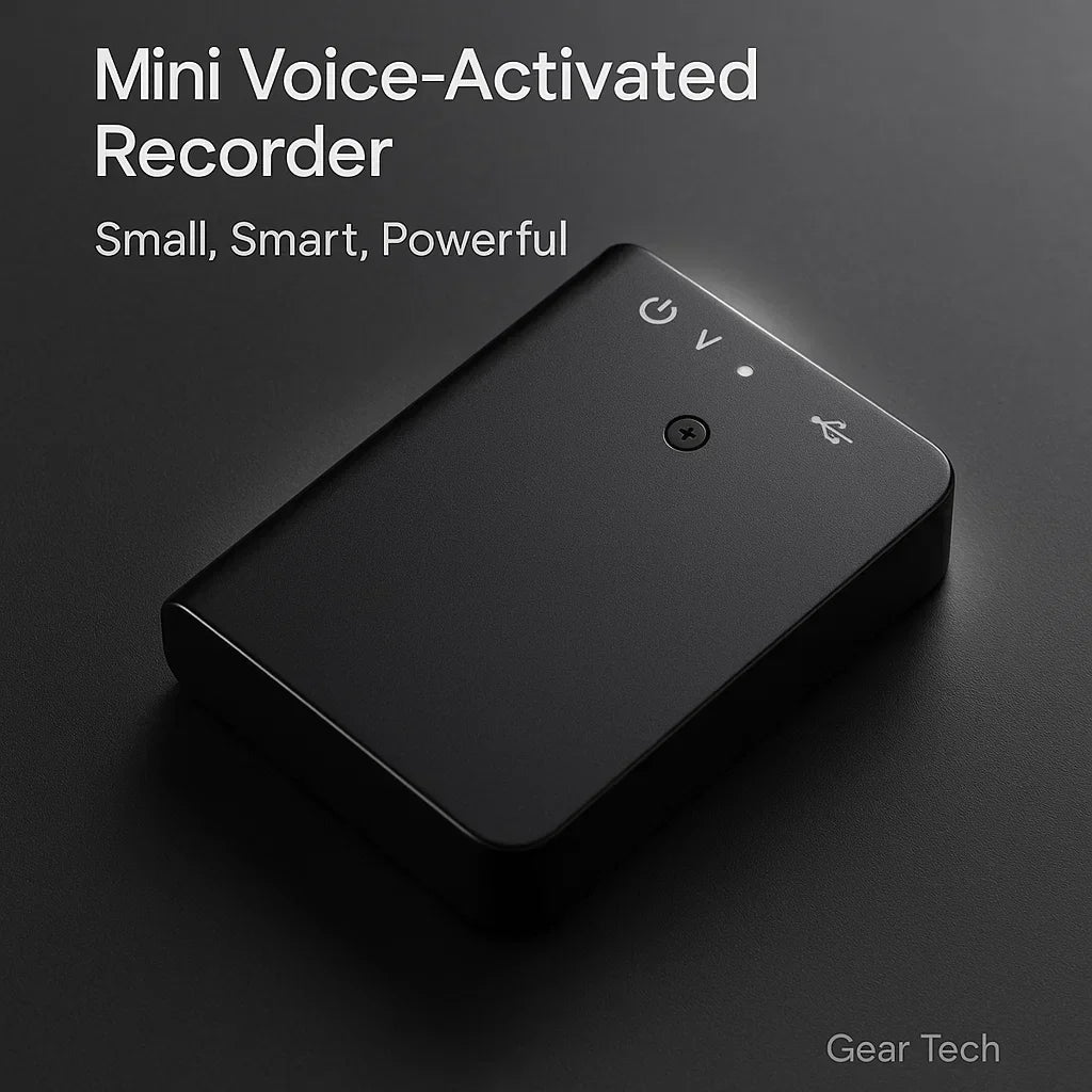 VoxiMini Discreet Voice Recorder With Voice Activation 1