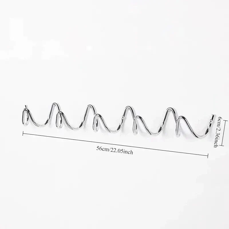 Wall coat rack