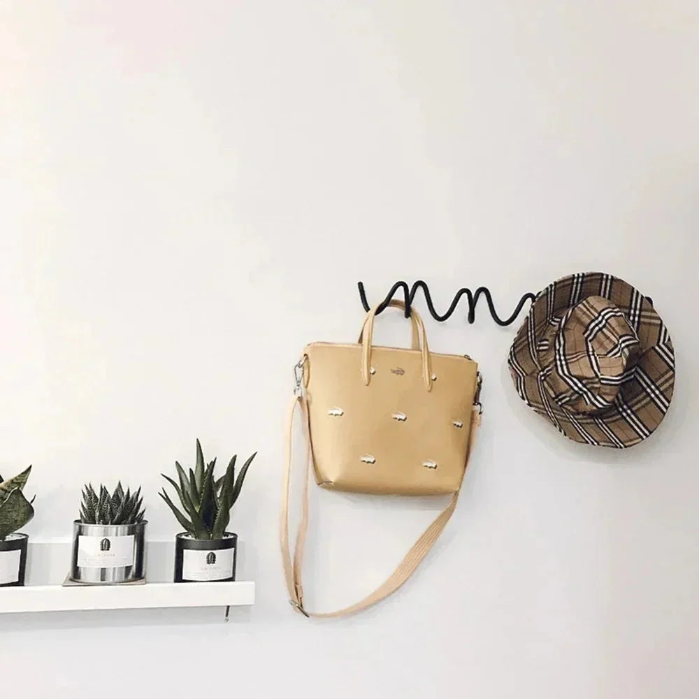 Wall coat rack