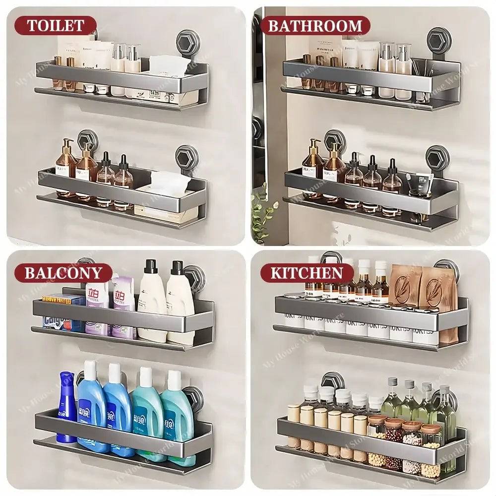 Suction cup spice rack