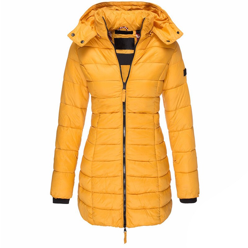 Warm Women's Down Jacket with Hood - Olivia 1