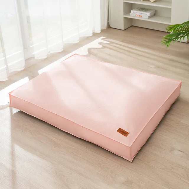 Orthopedic Dog Cushion – Memory Foam Support with Waterproof & Scratch-Resistant Cover for Everyday Comfort