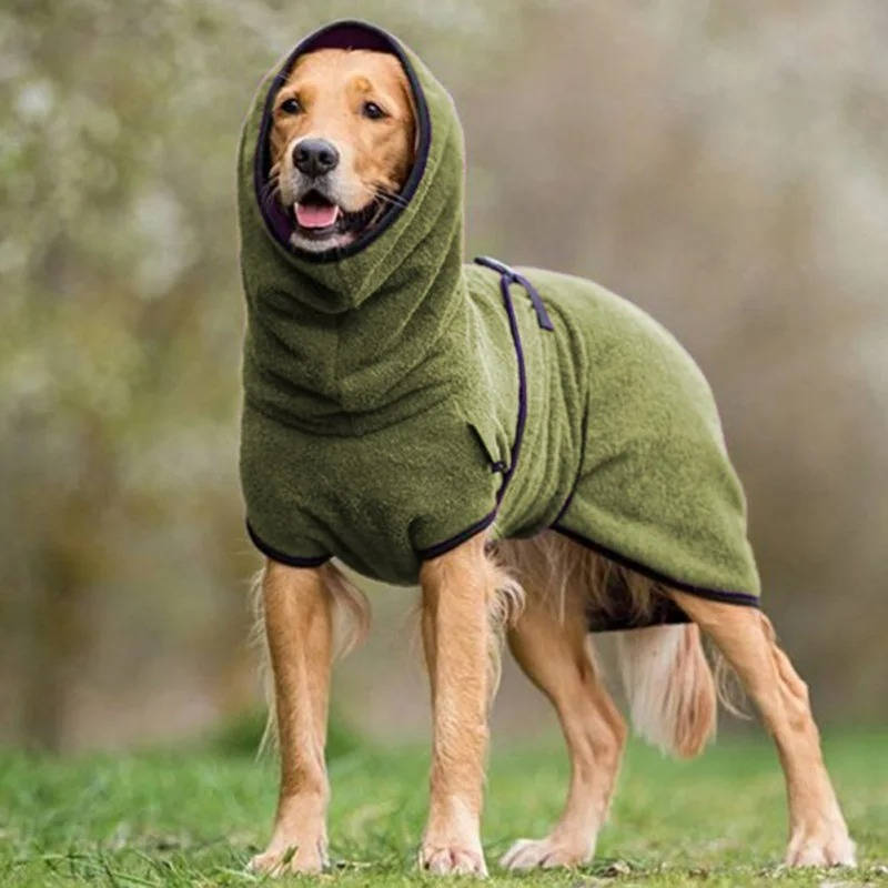 Waterproof Dog Coat for Winter – Windproof, Reflective, Adjustable Neck Closure, Harness Compatible 3
