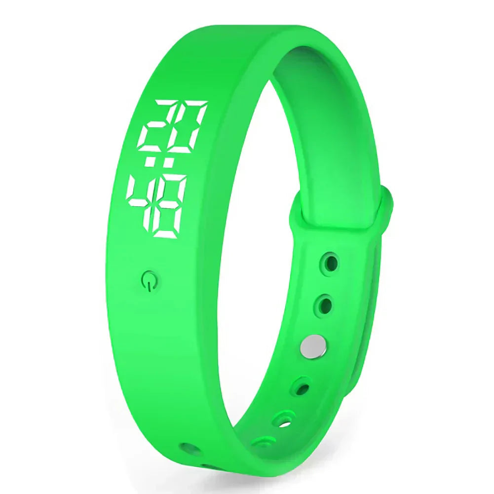 Waterproof Smartwatch with Vibration Alarm and Fitness Monitoring for Adults and Kids 3