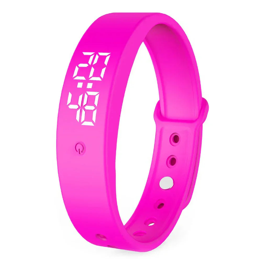 Waterproof Smartwatch with Vibration Alarm and Fitness Monitoring for Adults and Kids 5