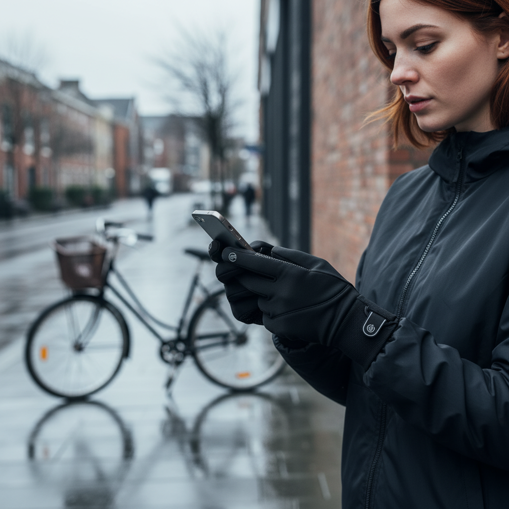 Windproof Gloves with Touch Function - TouchWarm 2