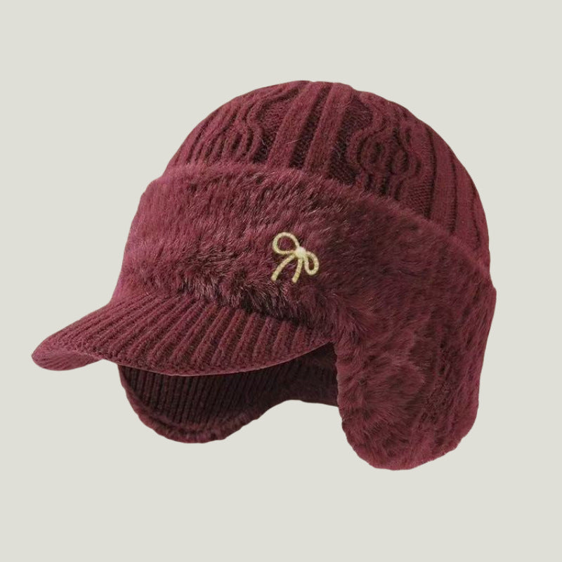Winter Hat Trapper Ear Flap Knit Cap 9